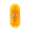Truck-Lite 60 Series, Led, Yellow Oval, 6 Diode, Side Turn Signal, Yellow Flange Mount, Fit N Forget S.S., 12V 60420Y - alternate 1